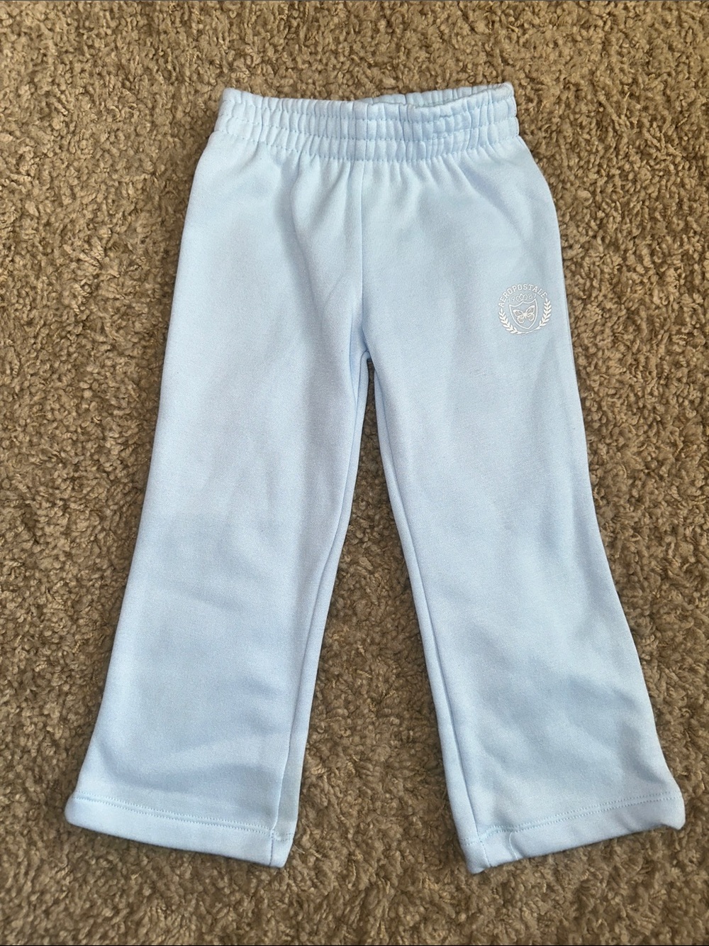 NWOT Aeropostale Kids Light Blue Sweatpants (3T)